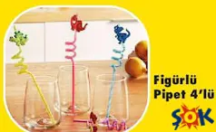 FİGÜRLÜ PİPET 4'LÜ indirimli fiyat FİGÜRLÜ PİPET 4'LÜ fiyat ve kampanya bilgisi